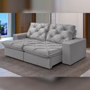 Ver imagem 1 de Sofá Retrátil e Reclinável Modulado 2 Lugares 230cm Itália