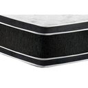 Ver imagem 5 de Cama Box Baú Casal: Colchão Espuma Castor D33 Black e White Double Face + Base CRC Suede Clean(138x1