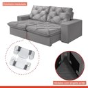 Ver imagem 6 de Sofá Retrátil e Reclinável Modulado 2 Lugares 290cm Itália