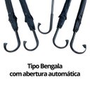 Ver imagem 4 de Guarda Chuva Bengala Grande Preto Resistente