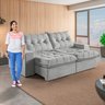 Sofá Retrátil e Reclinável Modulado 3 Lugares 230cm França  - 3