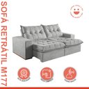 Ver imagem 4 de Sofá Retrátil e Reclinável Modulado 3 Lugares 230cm França