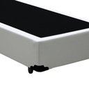Ver imagem 3 de Cama Box Blindado Solteirão AColchoes Sintético Branco 40x96x203
