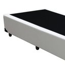 Ver imagem 2 de Cama Box Blindado Solteirão AColchoes Sintético Branco 40x96x203