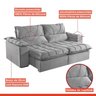 Sofá Retrátil e Reclinável Modulado 2 Lugares 230cm Alemanha  - 4