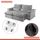 Ver imagem 6 de Sofá Retrátil e Reclinável Modulado 2 Lugares 250cm Alemanha