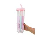 Ver imagem 3 de Copo Canudo com Infusor 700ml - Cores Uatt
