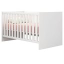 Ver imagem 3 de Quarto de Bebê Louise 4 Portas com Berço Doce Sonho 100 Branco Brilho e Colchão - Ajl