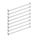 Ver imagem 1 de Kit - 8 Réguas para Ponta de Gôndola 73cm - Sa Gôndolas