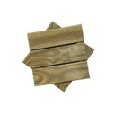 Ver imagem 3 de Kit 10 Unidades Deck Modular 30CMX30CM Pinus Tratado Madeira do Brasil Verde