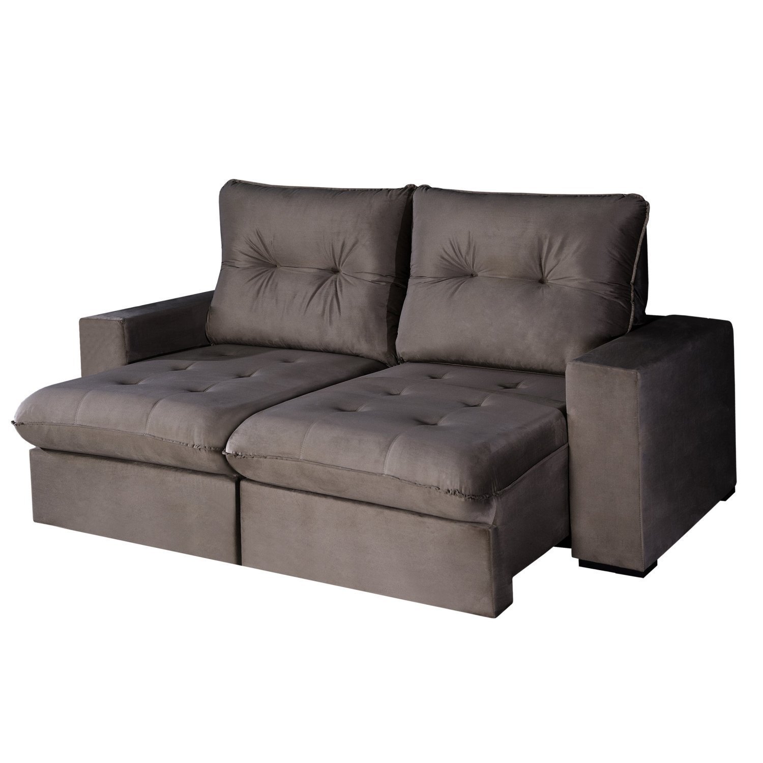 Sofá Retrátil e Reclinável 3 Lugares 180cm com Molas Ensacadas e Pillowtop Colorado - 2