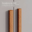 Ver imagem 5 de Guarda Roupa Casal 6 Portas 4 Gavetas Uberaba 100% MDF Marrom/Cinamomo/Off White
