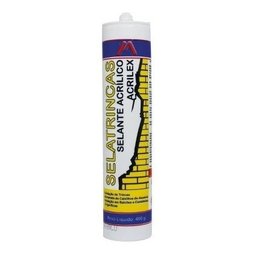 Sela Trinca Acrilico 400g Vedação De Trincas Branco - 5