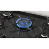 Fogão 5 Bocas Tripla Chama Mesa de Vidro Automático Bivolt Itamaster Itatiaia Preto - 14