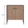 Balcão 800 Com 2 Portas Home-Office Prodecor Linha Homme-office Montana - 8