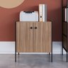 Balcão 800 Com 2 Portas Home-Office Prodecor Linha Homme-office Montana - 1
