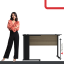 Ver imagem 4 de Escrivaninha Mesa Escritório em L Etp 1313 Maxxi 130cm Bege