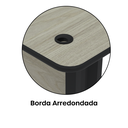 Ver imagem 6 de Escrivaninha Mesa Escritório em L 130x130cm ETP 1313 Maxxi