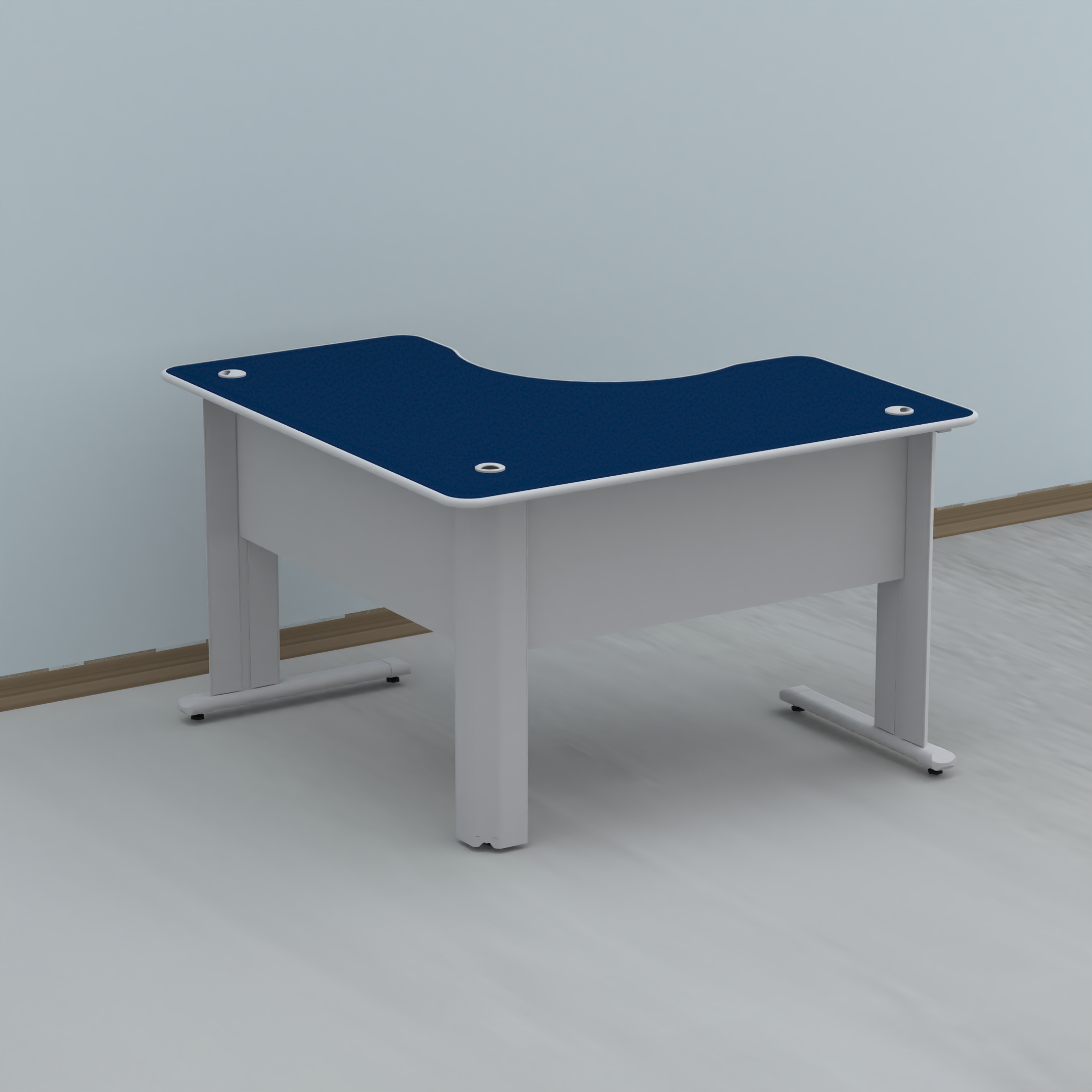 Mesa para Escritório em L 130x130cm ETP 1313 Maxxi - 12