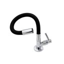 Ver imagem 4 de Torneira Cozinha Mesa Gourmet Flexível Preto Fosco 1/4 Volta ABS Bica Flexível