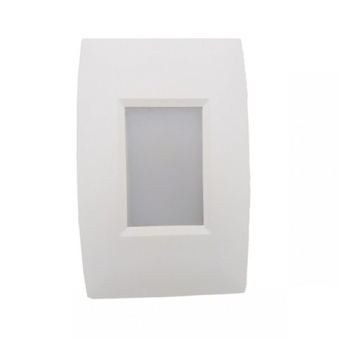 Balizador Led Embutir IP65 2W Branco Escada Corredor