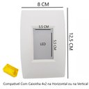 Ver imagem 4 de Balizador Led Embutir IP65 2W Branco Escada Corredor