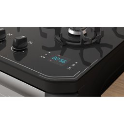 Fogão 4 Bocas Mesa de Vidro Timer Digital Bivolt Automático Itamaster Itatiaia Prata - 9