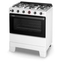 Ver mais imagens de Fogão 5 Bocas Esmaltec Ideal Super 84l Bivolt Branco com Mesa Inox Acendimento Automático