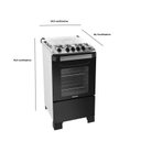 Ver imagem 6 de Fogão 4 Bocas Acendimento Automático Bivolt New Dream Itatiaia Preto