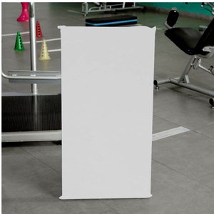 Kit 3 Colchonete Ginastica Academia Creche Yoga Fitness 95X59X3 Courino Branco - D A DECOR