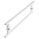 Ver imagem 7 de Puxador de Porta Branco Vidro Pivotante Madeira 60cm M.s