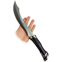Adaga Facão Espada Medieval Estilo Senhor Dos Anéis Élfica em Metal Decorativa 42,5 Cm Genuinos Adag - 3