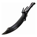 Ver imagem 6 de Adaga Facão Espada Medieval Estilo Senhor Dos Anéis Élfica em Metal Decorativa 42,5 Cm Genuinos Adag