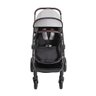 Carrinho Nomad Melange Grafite + Bebe Conforto Casulo (415npp) - Kiddo - 8