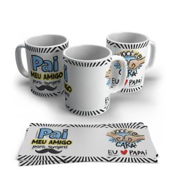 Caneca de Porcelana Dia dos Pais 02 - 4