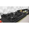 Cooktop 5 Bocas Electra á Gás Bivolt Tripla Chama Itatiaia Preto - 5