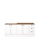 Ver imagem 2 de Cozinha Compacta 2 Peças 100% MDF com Tampo Americana Henn