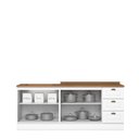 Ver imagem 3 de Cozinha Compacta 2 Peças 100% MDF com Tampo Americana Henn