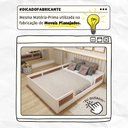 Ver mais imagens de Cama Montessoriana Casal Infantil Sol Branco/Carvalho Mel