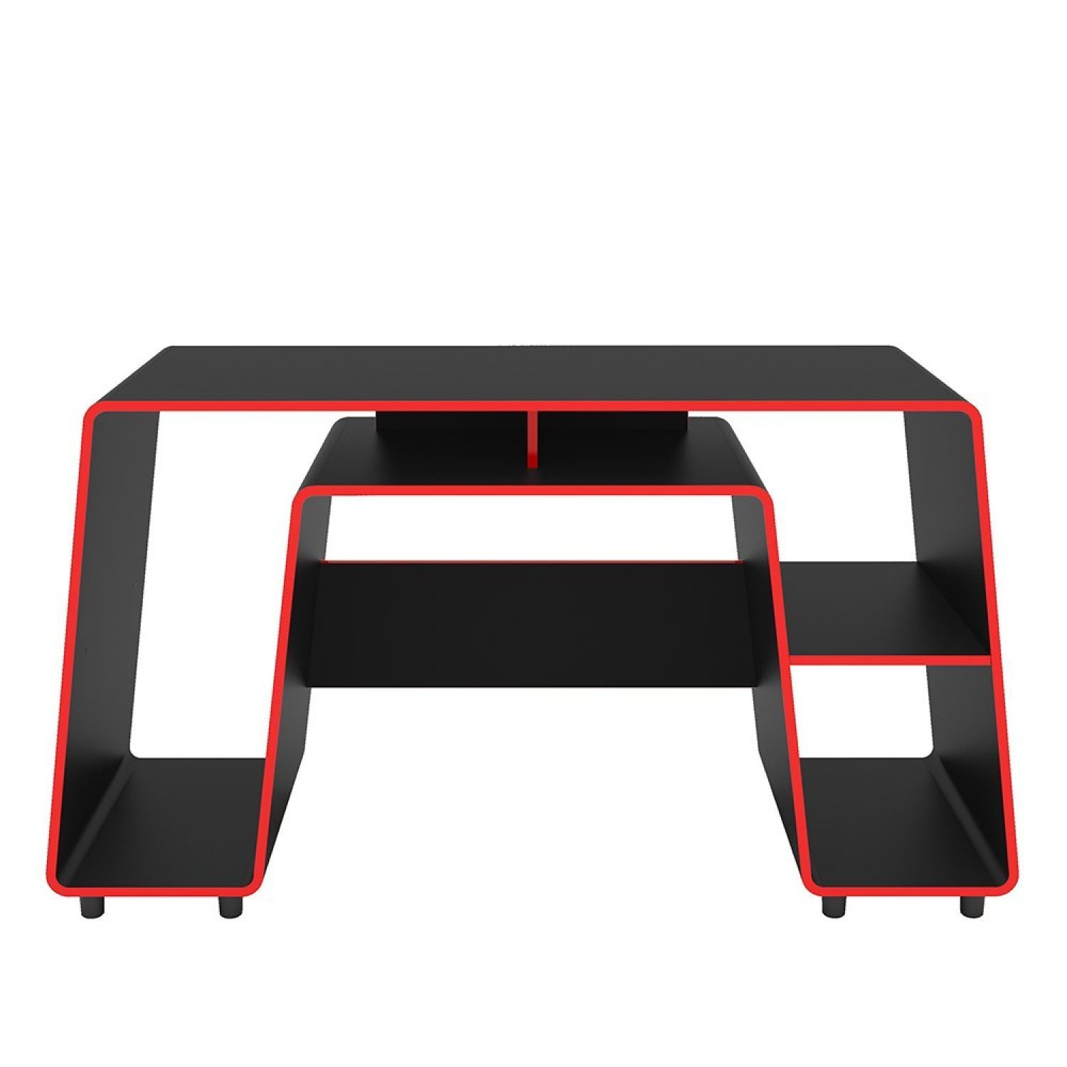 Mesa Gamer com Espaço para CPU London Politorno - 8