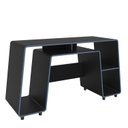 Ver imagem 6 de Mesa Gamer com Espaço para CPU London 150,5cm Preto E Azul