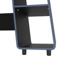 Ver mais imagens de Mesa Gamer com Espaço para CPU London 150,5cm Preto E Azul
