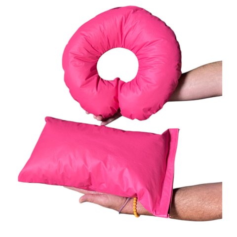 Kit Almofadas 2/5 Corino Pink - In9 Decor