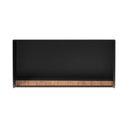 Ver imagem 5 de Porta Temperos em Aço Carbono Preto e Madeira C/ Porta Papel - 40cm Linha Home