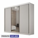 Ver imagem 5 de Guarda Roupa Casal com Espelho 3 Portas 6 Gavetas São Paulo Gold