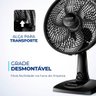 Ventilador de Mesa Mondial 30cm Super Power 6 Pás Turbo Vsp30 Preto - 220v - 5