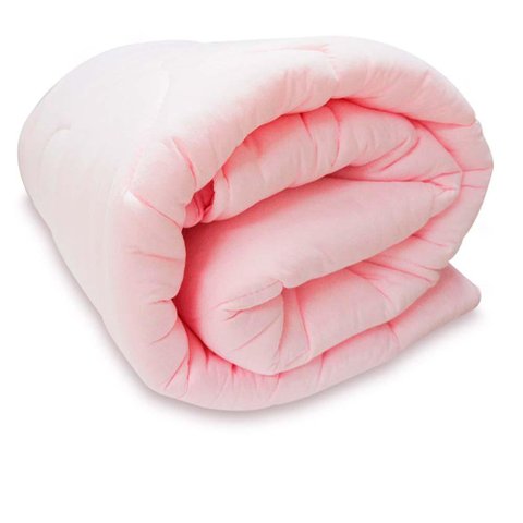 Edredom Queen Malha Soft Liso - Tellesoft Rosa/05