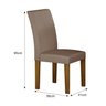 Conjunto Sala de Jantar Mesa com 4 Cadeiras Napoli  - 4
