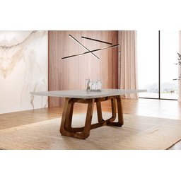 Conjunto de Jantar Mesa com 8 Cadeiras Genova - 8