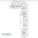 Ver imagem 3 de Guarda-Roupa Modulado 10 Portas 6 Gavetas 7 Peças